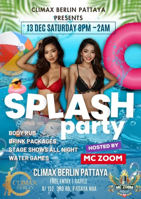 Saturday SPLASH Party